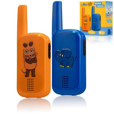 Bresser 10346 - DieMaus Walkie-Talkies, Reichweite bis zu 500 m