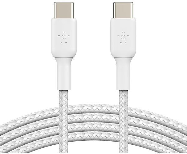 Belkin Braided USB Type-C Cable 1m White