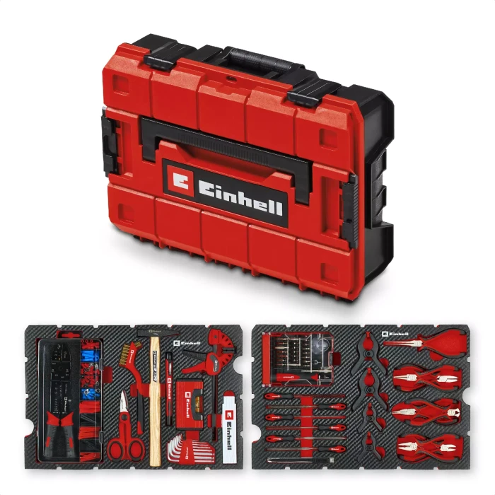 EINHELL E-Case Allzweck-Handwerkzeug- und Heimwerker-Zubehör-Set 153-teilig, 49370512