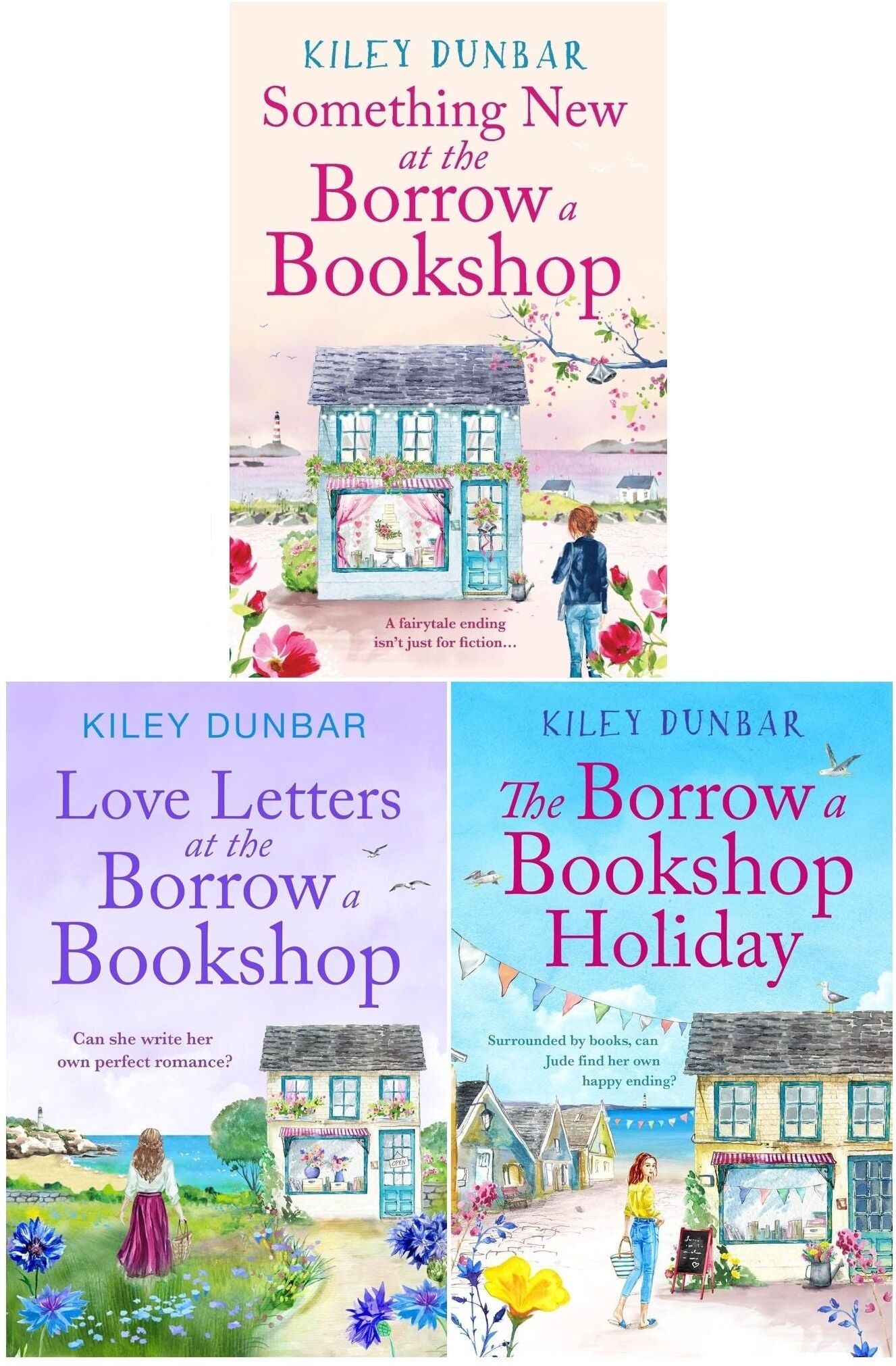 Canelo Ltd. Kiley Dunbar Borrow a Bookshop Series Collection 3 Books Set