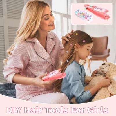 Uplift Essentials Bling Hair Gem Stamper Toy For Girls With Sparkling Hair Jewels 1pcs