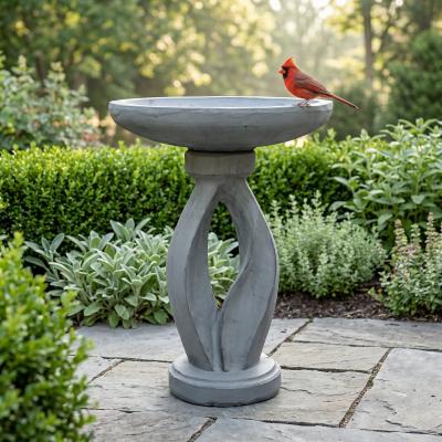 Meedzom Outdoor Bird Bath Baths for Home Garden Patio Yard Decor
