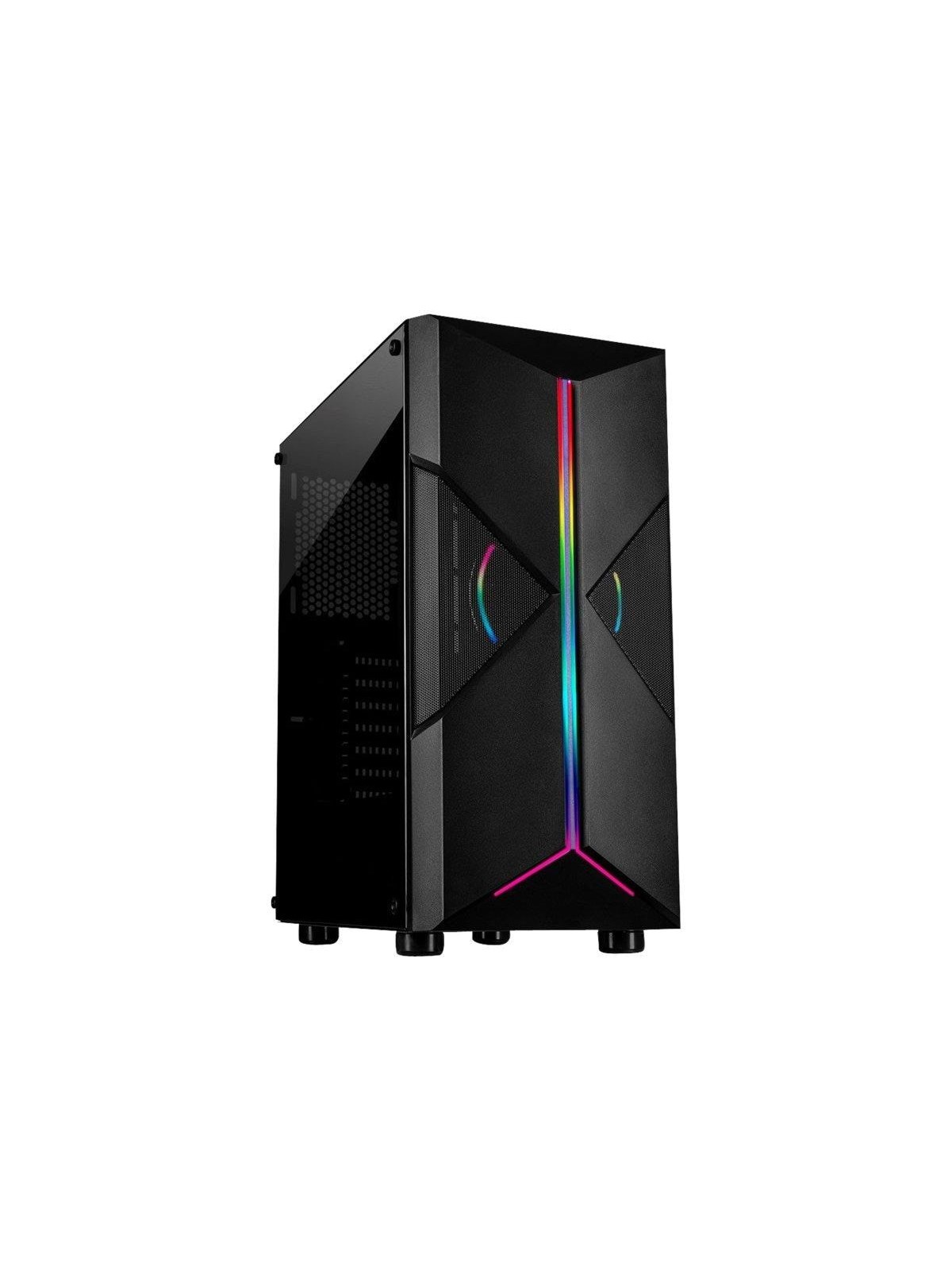 Inter-Tech IT-3306 Cavy - Gehäuse - Tower - Schwarz