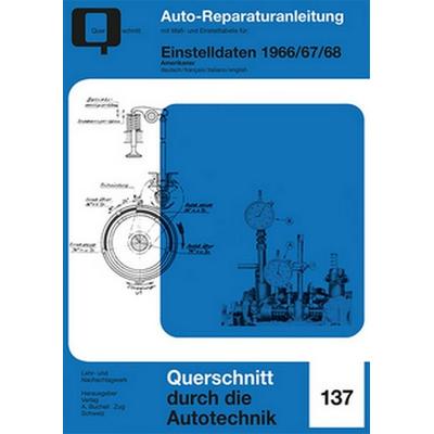 Einstelldaten 1966/67/68, Taschenbuch von , Bucheli, 978-3-7168-2299-9