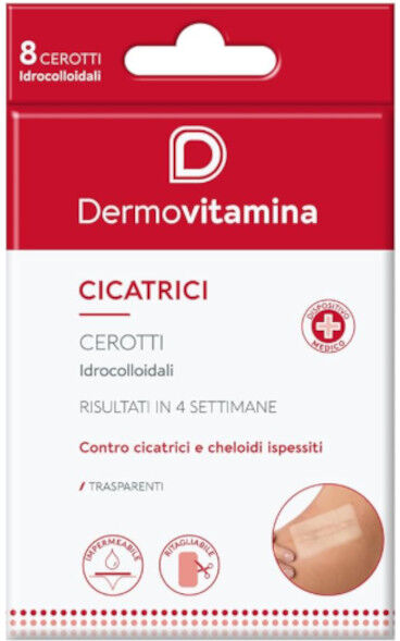 Pasquali Dermovitamina Cicatrici Cerotti Idrocolloidali 8 Patch