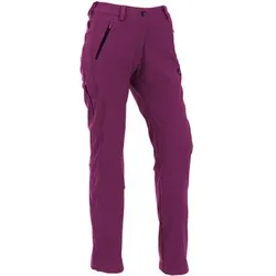 MAUL Damen Hose Klosters II - lg.elast.Softsh, Größe 42 in Lila Lila