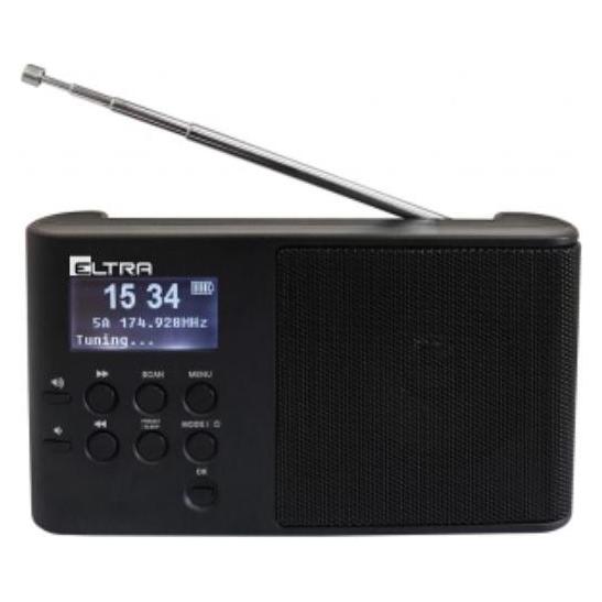 Elta ELTRA-Radio ULA DAB+ schwarz (DAB+, FM, Bluetooth) (5907727028339)