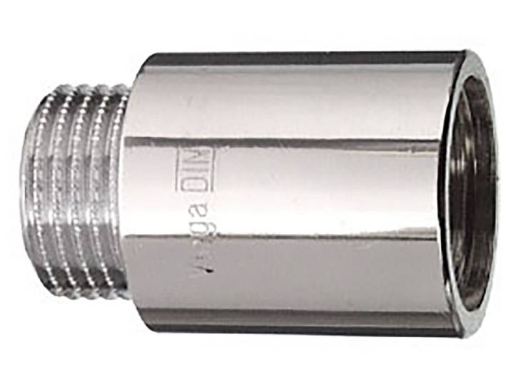 Cornat Hahnverlängerung Messing verchromt 1/2 × 10 mm
