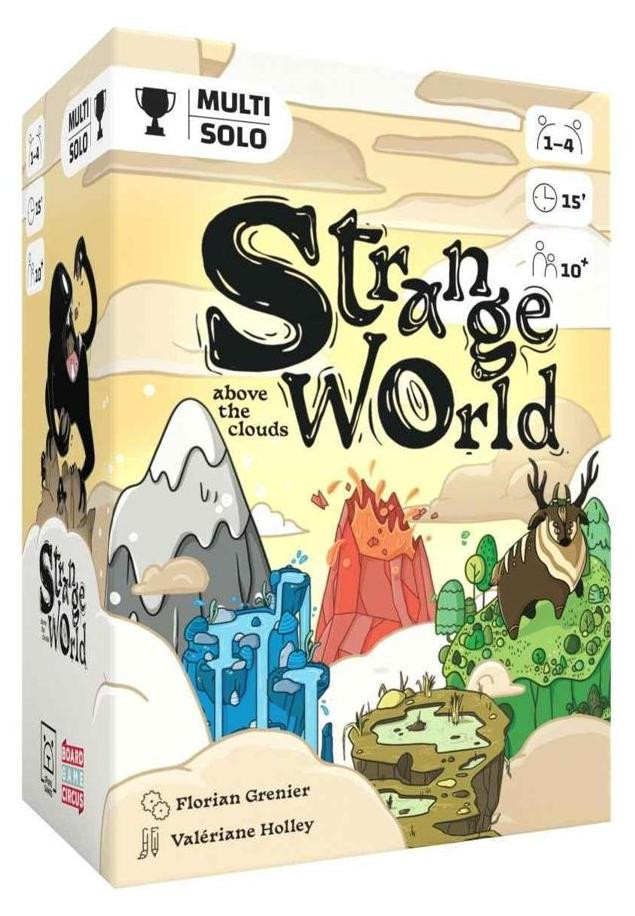 Board Game Circus Een bizarre wereld boven de wolken kaartspel met puzzelmechanismen