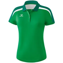erima Liga Line 2.0 Funktions-Poloshirt smaragd/evergreen/white 42