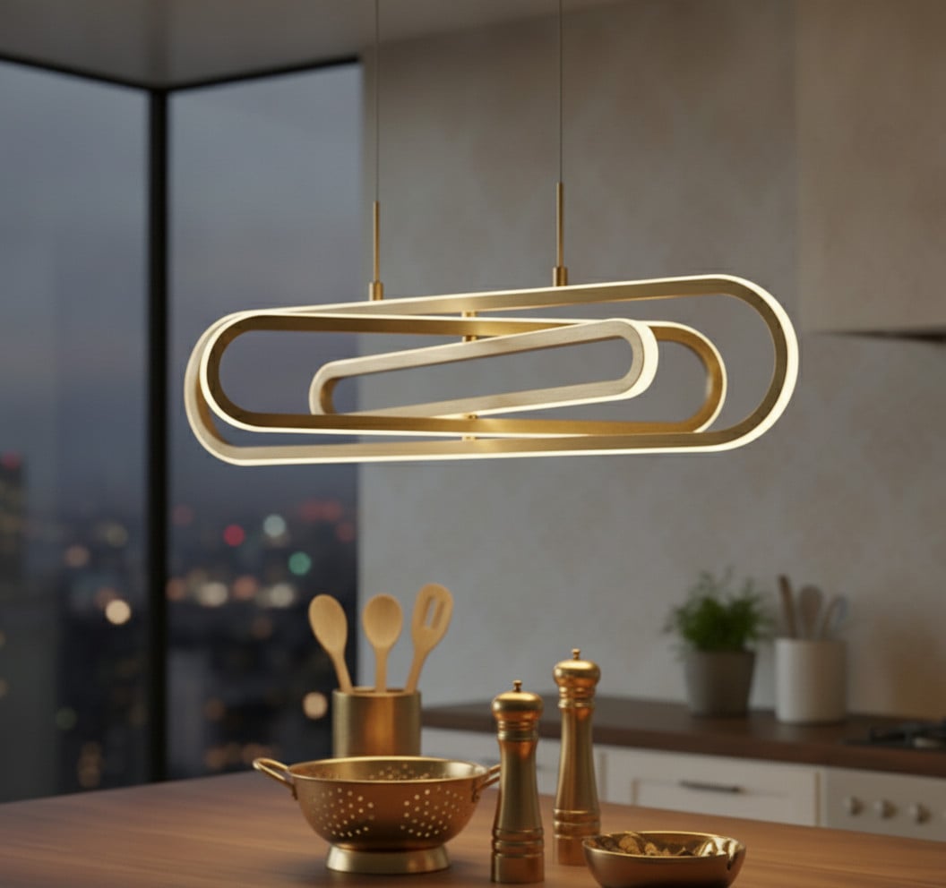 Lyora Design hanglamp Arte goud ovaal