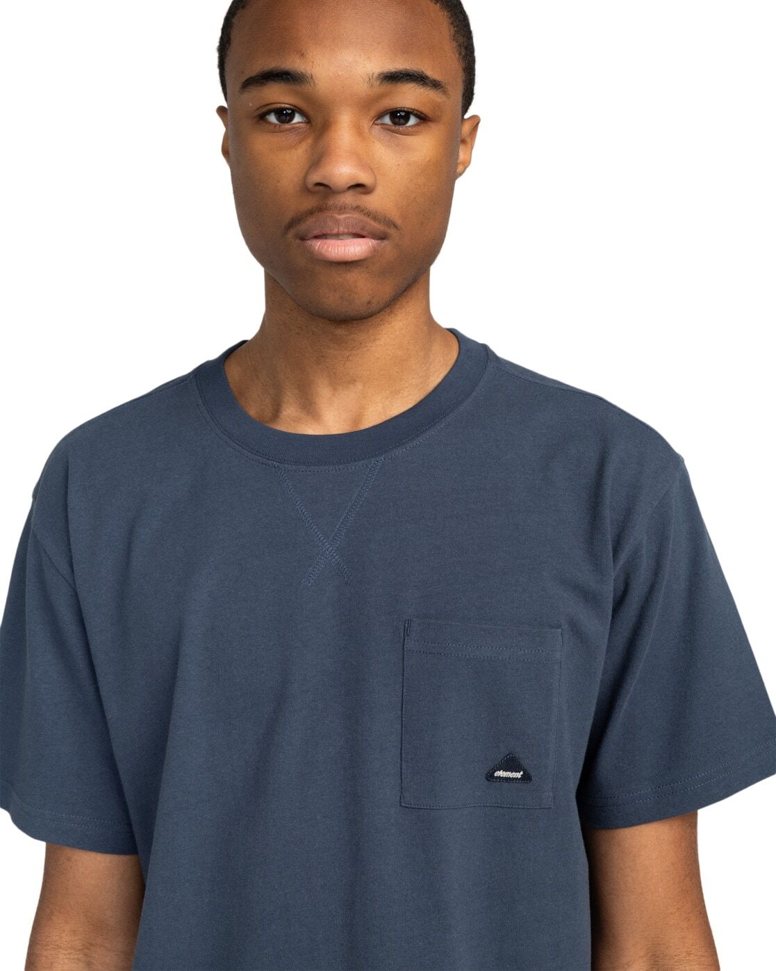 T-Shirt ELEMENT "Cipher", Herren, Gr. S, blau (big dipper), Obermaterial: 100% Baumwolle., Shirts T-Shirt