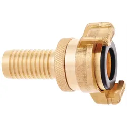 GEKA Schlauchstück plus SH Messing Schlauchgröße 13 mm - 14.0101.9