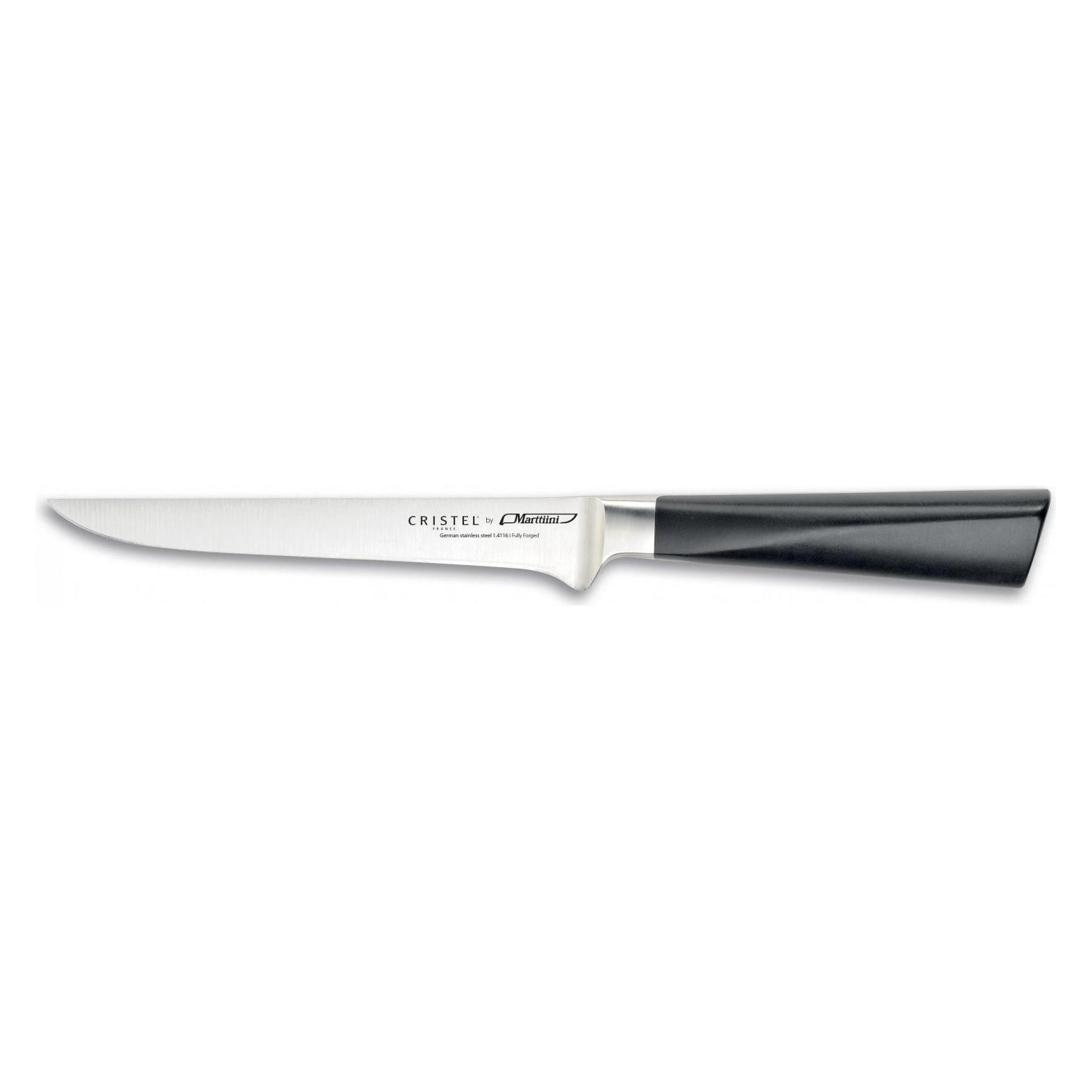 Cristel Marttiini uitbeenmes 15 cm messenstaal zwart (15 cm) (MACD)