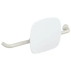 Hewi 801 Rückenstütze 801.51.9261R99 Wandabstand 150mm, Ausführung rechts, Lehne signalweiß, reinweiß