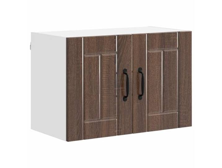 IBUQDDV Wandschrank Lucca Brauneiche 60 x 31 x 40 cm Holzwerkstoff Geschirrspüler-Paneel, Brauneiche-Optik, Holzwerkstoff, Rahmen, Innenbereich, rechteckig, Küchenlayout