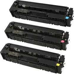 3 Ampertec Toner ersetzt HP CF253XM 201A Multipack CMY