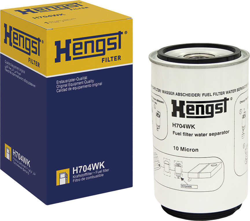 Hengst Filter Kraftstofffilter H704wk 108mm Für Volvo