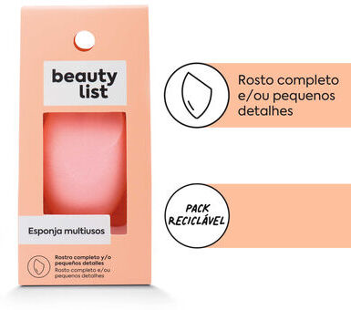 Beauty List Esponja Multiusos Cortada