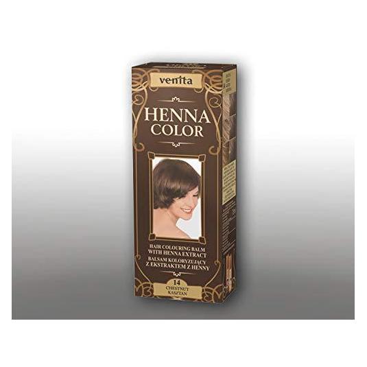 Venita - Henna Color Coloring Lotion From Henna 4 Chestnut 75Ml Ecstraktem (Kastanie) (33081196)