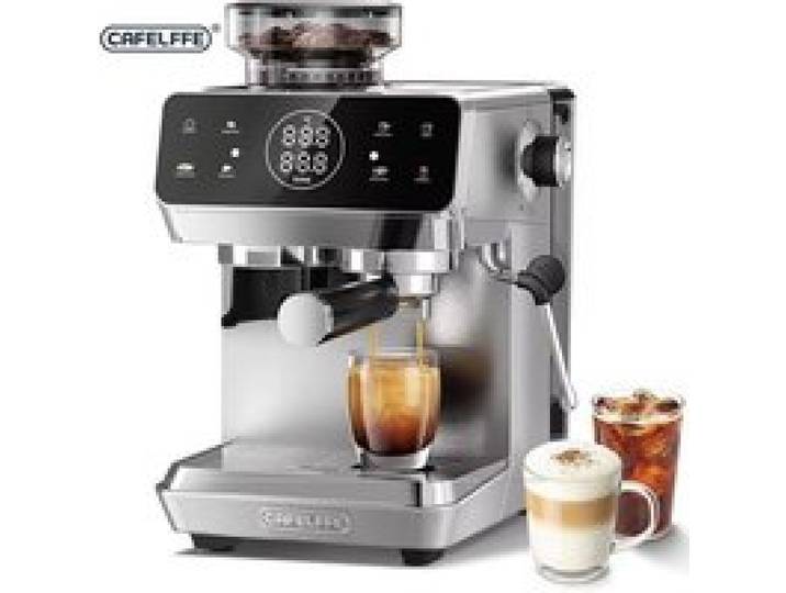 Machine à expresso professionnelle Cafelffe MK-903 avec broyeur intégré 20 bars mode chaud/froid réservoir de 1 8 L