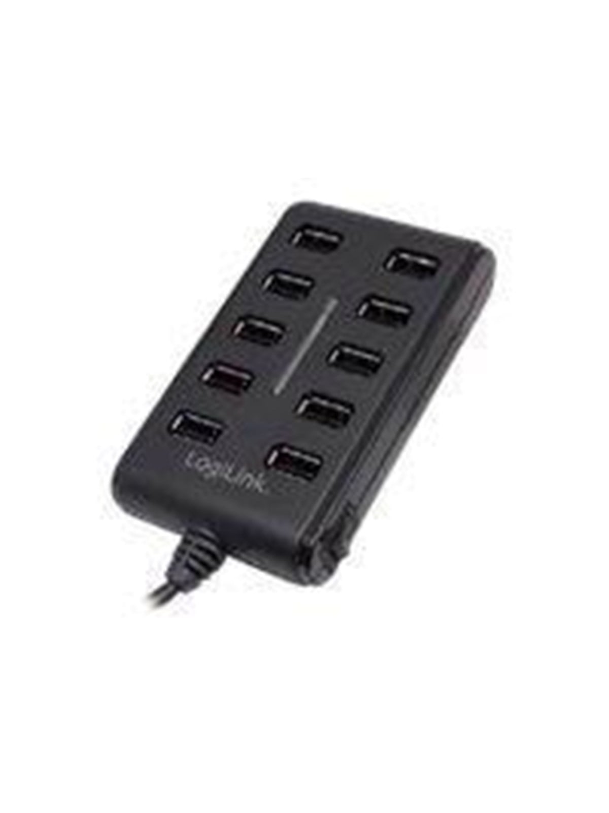 LogiLink USB 2.0 hub 10-port with On/Off switch USB-Hubs - 10