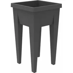 EDA, Anzuchttöpfe + Anzuchtschalen, Blumentopf Gemüse Pflanztisch 38,5 x 38,5 x 68 cm
