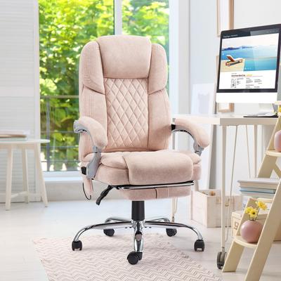 EROMMY Ergonomic Reclining Office Chair with Heated Massage (Multiple Colors)