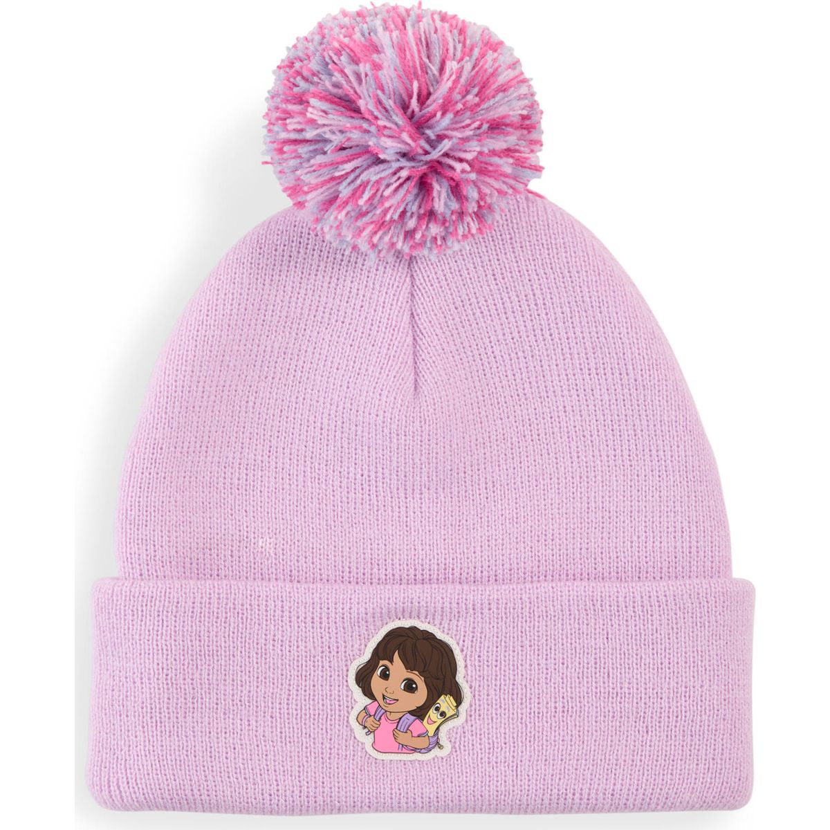 Puma X Dora The Explorer Mid Crown Pom Beanie Jr mauve glow (01) YOUTH 027351-01-YOUTH