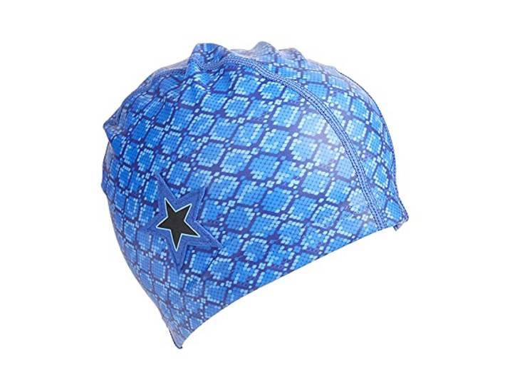 Bling2o Snake Skin Silicon badmuts voor kinderen, jongens, meisjes vanaf 3 jaar, Blauw, One Size