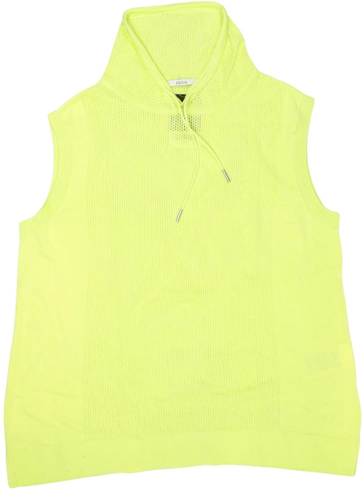 Cecil Damen Top, Neon, Gr. M, Baumwolle / Viskose - Second Hand