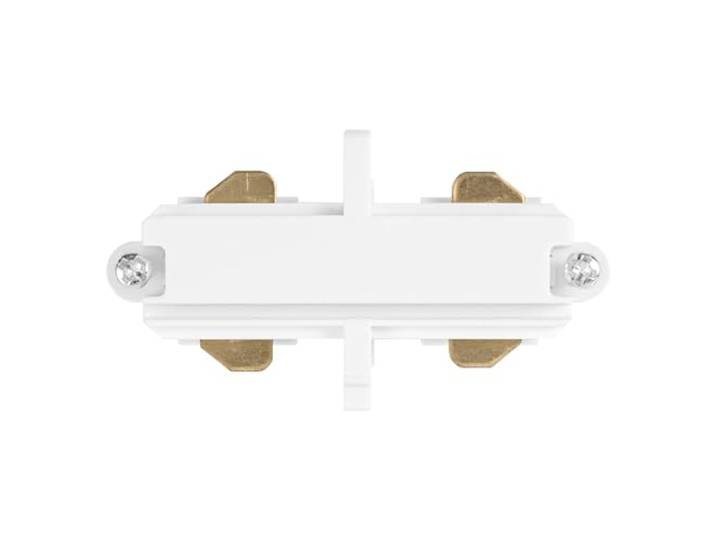 LEDVANCE TRACKLIGHT optionele lineaire stroomconnector, wit, voor de lineaire verbinding van twee stroomrails, modern, loftachtig ontwerp, voor het implementeren van verschillende opstellingen