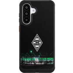 Nivocase Hülle für Samsung Galaxy A56 5G Handyhülle NIVOcore Case Schwarz Borussia Mönchengladbach (Samsung Galaxy A56 5G), Smartphone Hülle, Schwarz