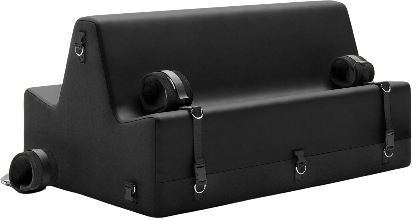 Liberator - sex pillow with cuffs (black)