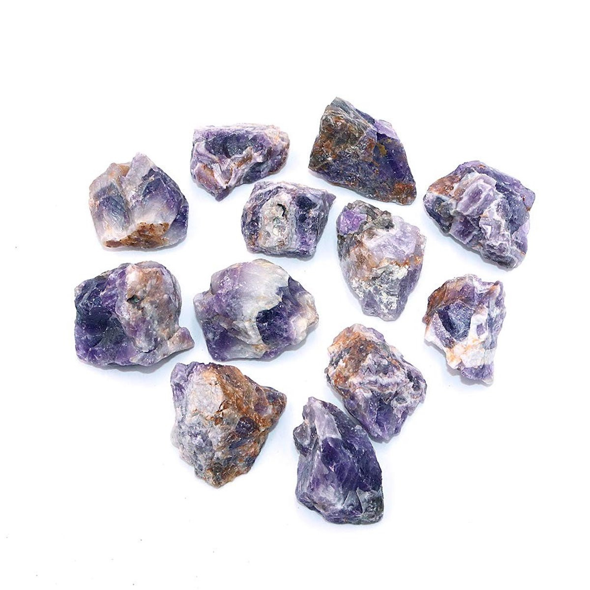 ONF3 Kristal Ruwe Paars Rockstone Ongepolijst Edelsteen Minerale Specimen