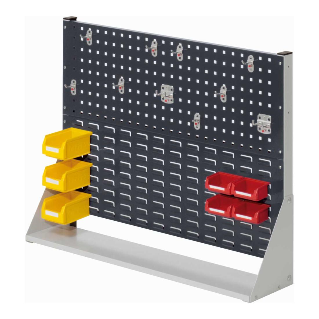 Kappes Stellwand RasterPlan Gr. 2 einseitig RAL 7035/7016 mit Ausstattung (7002.01.0324)
