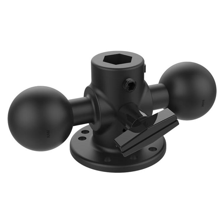 RAM Mounts Unpkd RAM Dbl Ball (RAM-217U)