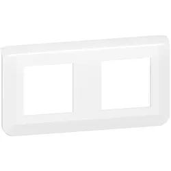 Legrand 277804L Mosaic Rahmen 2x2-modulig horizontal Farbe: Ultraweiß