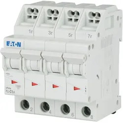 Eaton 171265 Leitungsschutzschalter mit Steckklemme, 1 A, 4p, Charakteristik: C PLI-C1/4