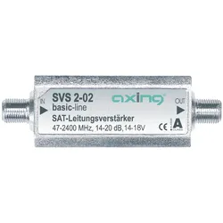 SVS 2-02 - SAT Leitungsverstärker 14 - 20 dB