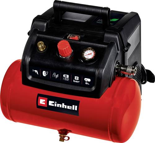 Einhell Druckluft-Kompressor TC-AC 190/6/8 OF 6 l 8 bar
