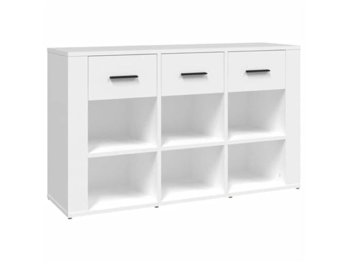 vidaXL Sideboard Schrank Anrichte Beistellschrank Kommode Mehrzweckschrank Standschrank Wohnzimmerschrank Weiß 100x30x59,5cm Holzwerkstoff
