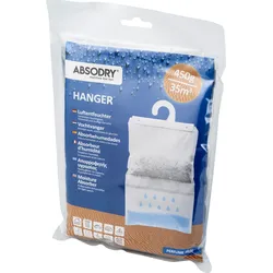 Absodry Classic Standard Hanger Raumentfeuchter 450 g für 35 m3 mit Einwegbeutel