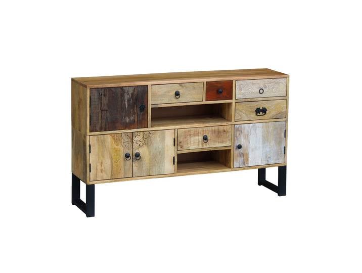 Sideboard Holz Vintage REMI 140 x 80 cm