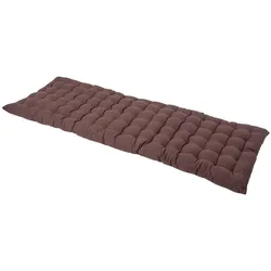 BANKAUFLAGE 3-Sitzer braun 143/48/5 cm