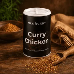 Meat 'n' Great Curry Chicken, Streuer, 100g