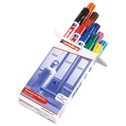 edding 3000 Permanentmarker farbsortiert 1,5 - 3,0 mm - 10 Stück