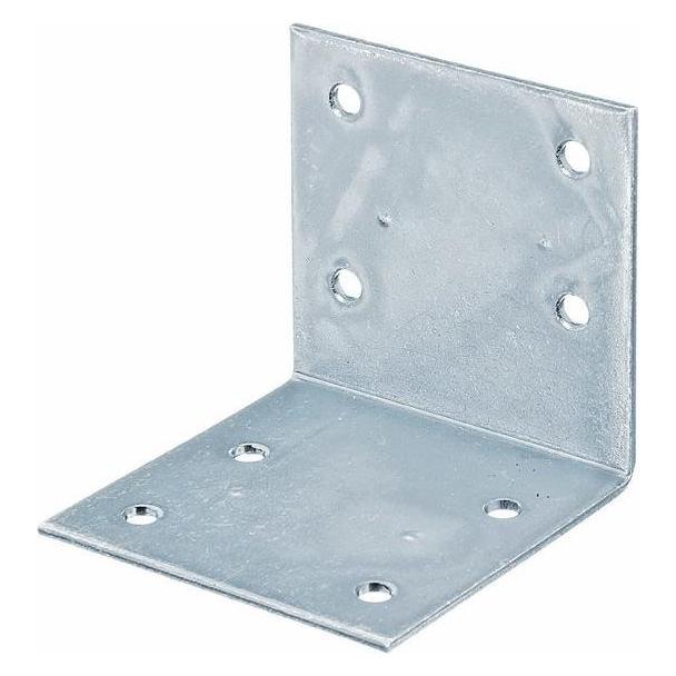 GAH Breitwinkel Mass a 60 mm Schenkellänge 60 mm galvanisch gelb verzinkt gleichschenklig (Breitwinkel, Eckwinkel, 1 Stk.) (332709)