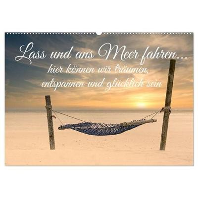 Lass uns ans Meer fahren (Wandkalender 2027 DIN A2 quer), CALVENDO Monatskalender