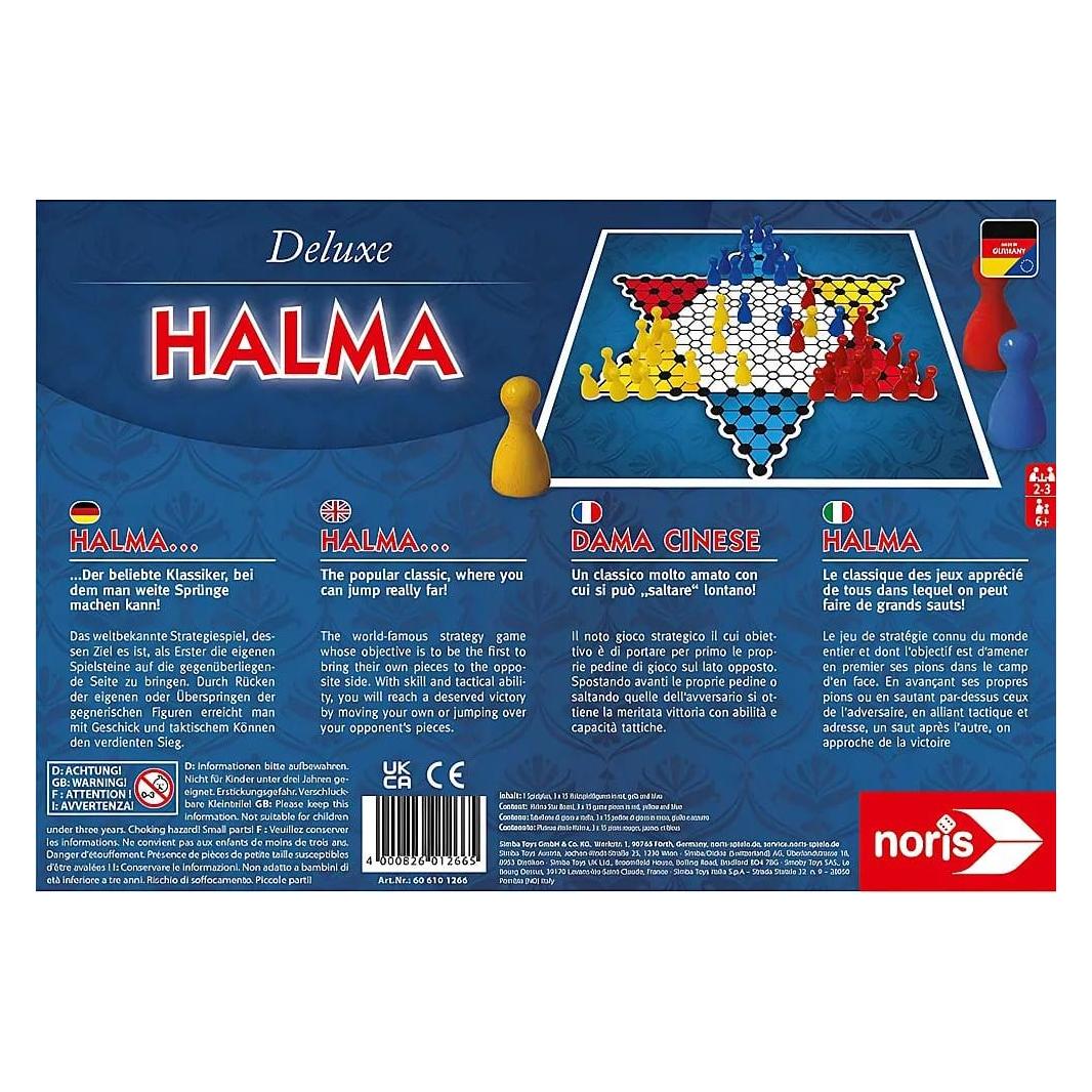 Noris Deluxe Set - Halma (Deutsch, 2 - 3 Spieler) (606101266)